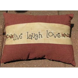 01-2940 Love Live Laugh Pillow 