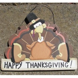 Happy Thanksgiving 1370 Wood Sign 