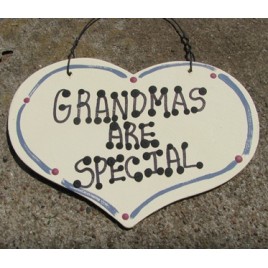 1000 - Grandmas Are Special wood Heart 1000 - Grandmas Are Special wood Heart
