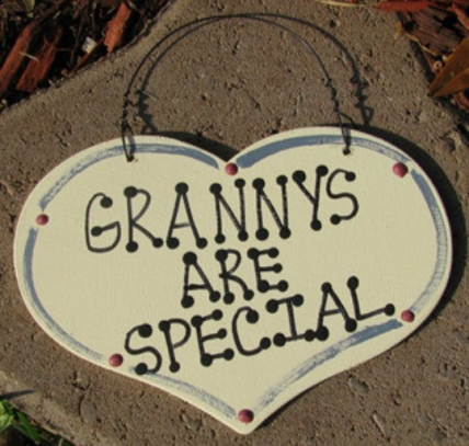 Grannys Are Special 1006 Large Wood Heart Grannys Are Special 1006 Large Wood Heart