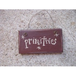1008P - Primitives mini wood sign