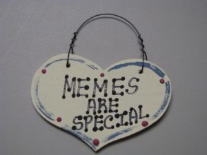 1016 - Memes Are Special small wood heart 1016 - Memes Are Special small wood heart