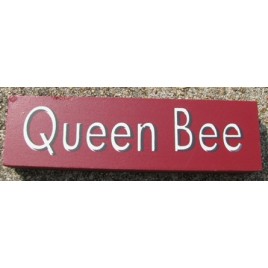 Wood Block 10609F - Queen Bee Wood Block 10609F - Queen Bee