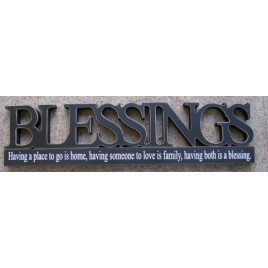11146I- Blessings Tabletop Cutout 11146I- Blessings Tabletop Cutout