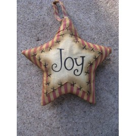 Primitive Decor 1146089SJ - Joy Star Stripped Primitive Decor 1146089SJ - Joy Star Stripped