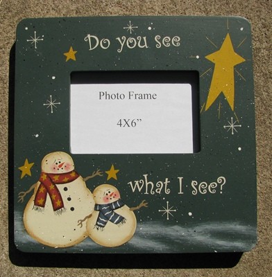 123654S-Do You See What I See? Picture Frame 123654S-Do You See What I See? Picture Frame