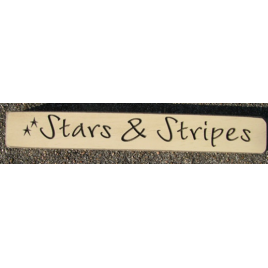 Primitive Engraved Wood Block 12SAS Stars and Stripes Primitive Engraved Wood Block 12SAS Stars and Stripes