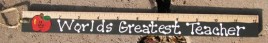 Teacher Gifts 130 World's Greatest Teacher Ruler 