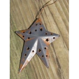 WD1382B - Blue Metal Star Ornament WD1382B - Blue Metal Star Ornament