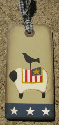 1459 - Sheep Crow Wood Tag 1459 - Sheep Crow Wood Tag