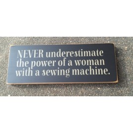 T1859SM- Sewing Machine Wood Sign