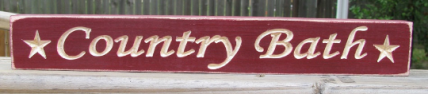 Primitive Wood Engraved Block 1638 Country Bath Primitive Wood Engraved Block 1638 Country Bath