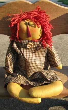 17034BRN - Primitive Rag Doll 17034BRN - Primitive Rag Doll