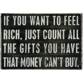 Primitive Box Signs Count all The Gifts Primitive Box Signs Count all The Gifts