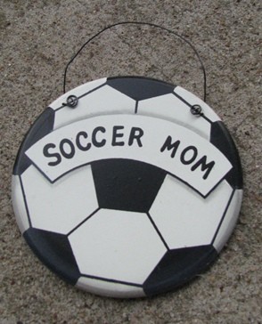 WD1900B - Soccer Mom wood sign 