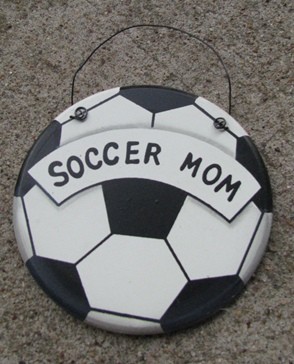 WD1900B - Soccer Mom wood sign WD1900B - Soccer Mom wood sign