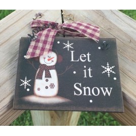  5780LIS - Let It Snow Sign 