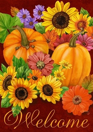 2334FGWF - Welcome Fall Garden Flag 2334FGWF - Welcome Fall Garden Flag