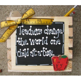 Teacher Gifts 2708 Teachers  Change the world one Child at a Time Supply Box 