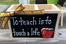  Teacher Gifts   Teacher Gift  2714DC  To teach is to Touch a Life Supply Box