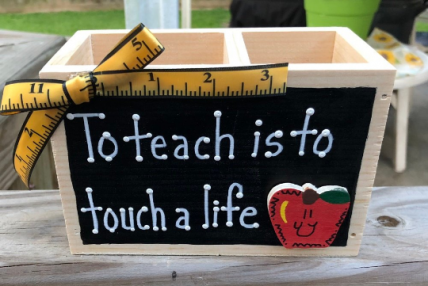 Teacher Gifts Teacher Gift 2714DC To teach is to Touch a Life Supply Box Teacher Gifts Teacher Gift 2714DC To teach is to Touch a Life Supply Box