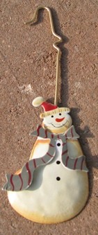 2793BS - Tin Snowman Ornament 2793BS - Tin Snowman Ornament