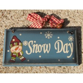 28927SD - Snow Day wood sign 28927SD - Snow Day wood sign