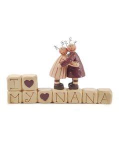 29643-I Love My Nana Resin Block 29643-I Love My Nana Resin Block