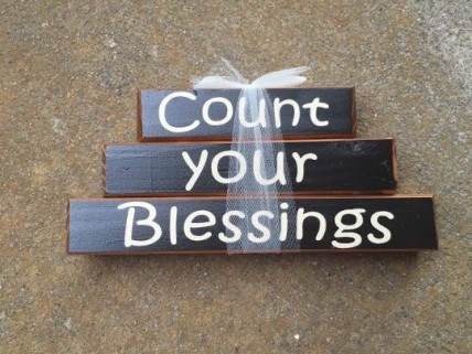 Primitive Wood Stacking Blocks 29SB Count Your Blessings Primitive Wood Stacking Blocks 29SB Count Your Blessings