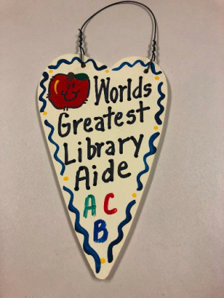 Library Aide 3038 Teacher Gifts Worlds Greatest Library Aide Library Aide 3038 Teacher Gifts Worlds Greatest Library Aide