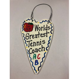 Tennis Coach 3044 Teacher Gifts Worlds Greatest  Tennis Coach