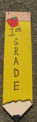 Teacher Gifts 3057P1 No 1 First Grade Teacher wood Pencil