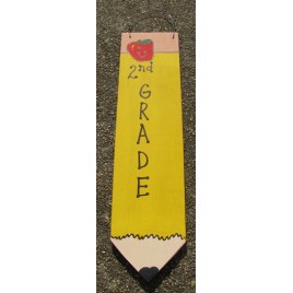 3075P2- 2nd Grade Teacher wood pencil 