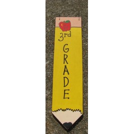 3075P3- 3rd Grade Teacher wood pencil 