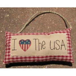  31030ILU- I Love the USA cloth 