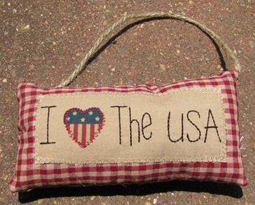 31030ILU- I Love the USA cloth 31030ILU- I Love the USA cloth