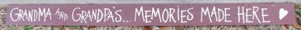 31342GG - Grandma & Grandpa's Memories Made Here 