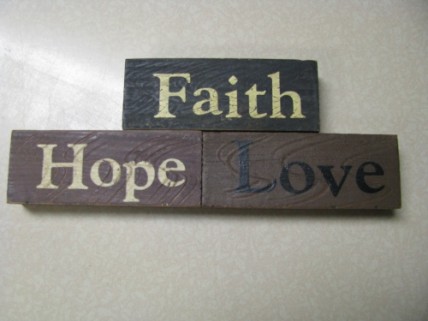 31541FHL-Faith Hope Love wood block set of 3 31541FHL-Faith Hope Love wood block set of 3