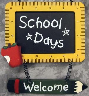 505-32149 Welcome School Days Wood Sign 505-32149 Welcome School Days Wood Sign