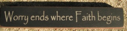 32317WB - Worry Ends Where Faith Begins 32317WB - Worry Ends Where Faith Begins