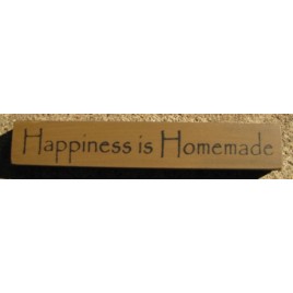 32321HG Happiness is Homemade mini wood block 32321HG Happiness is Homemade mini wood block