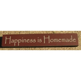 32321HM Happiness is Homemade mini wood block 32321HM Happiness is Homemade mini wood block