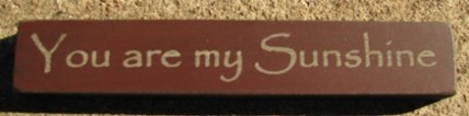 32325YM You Are My Sunshine mini wood block 32325YM You Are My Sunshine mini wood block