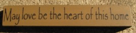 32326MG May love be the Heart of this Home