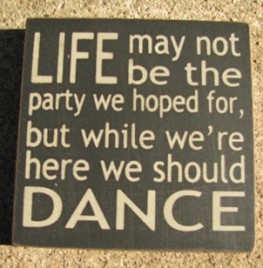 32351LB  Life may not be the party we hoped for 