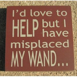 32363AHM I I'd Love to Help but I have replaced my wand wood block