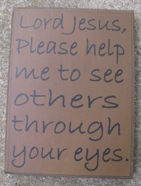 32421G - Lord Jesus wood box sign
