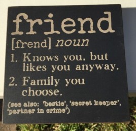 Primitive Friend  Word Definition Sign