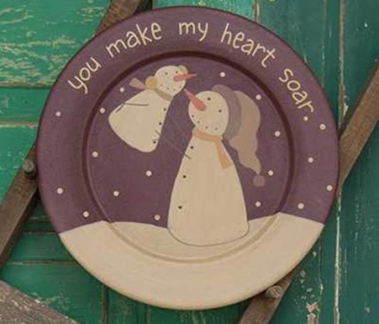 32995 You make my heart soar wood plate 32995 You make my heart soar wood plate