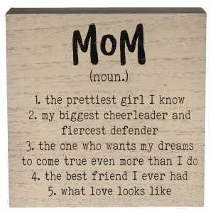 34473 Mom Definition Box Sign